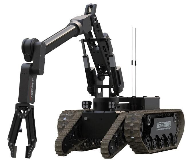 重型排爆機(jī)器人（重量450kg,夾持力100kg，前后雙擺臂）【第5代】