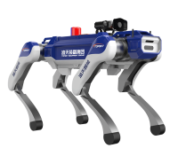 治安巡邏四足機(jī)器狗 （40kg超級(jí)大狗，第7代，集成一體式遙控器+對(duì)講照明+警示燈+自主跟隨）